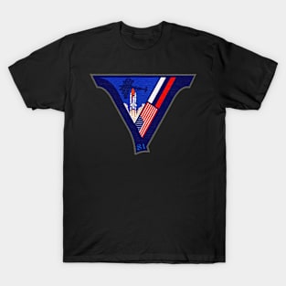 Black Panther Art - NASA Space Badge 118 T-Shirt